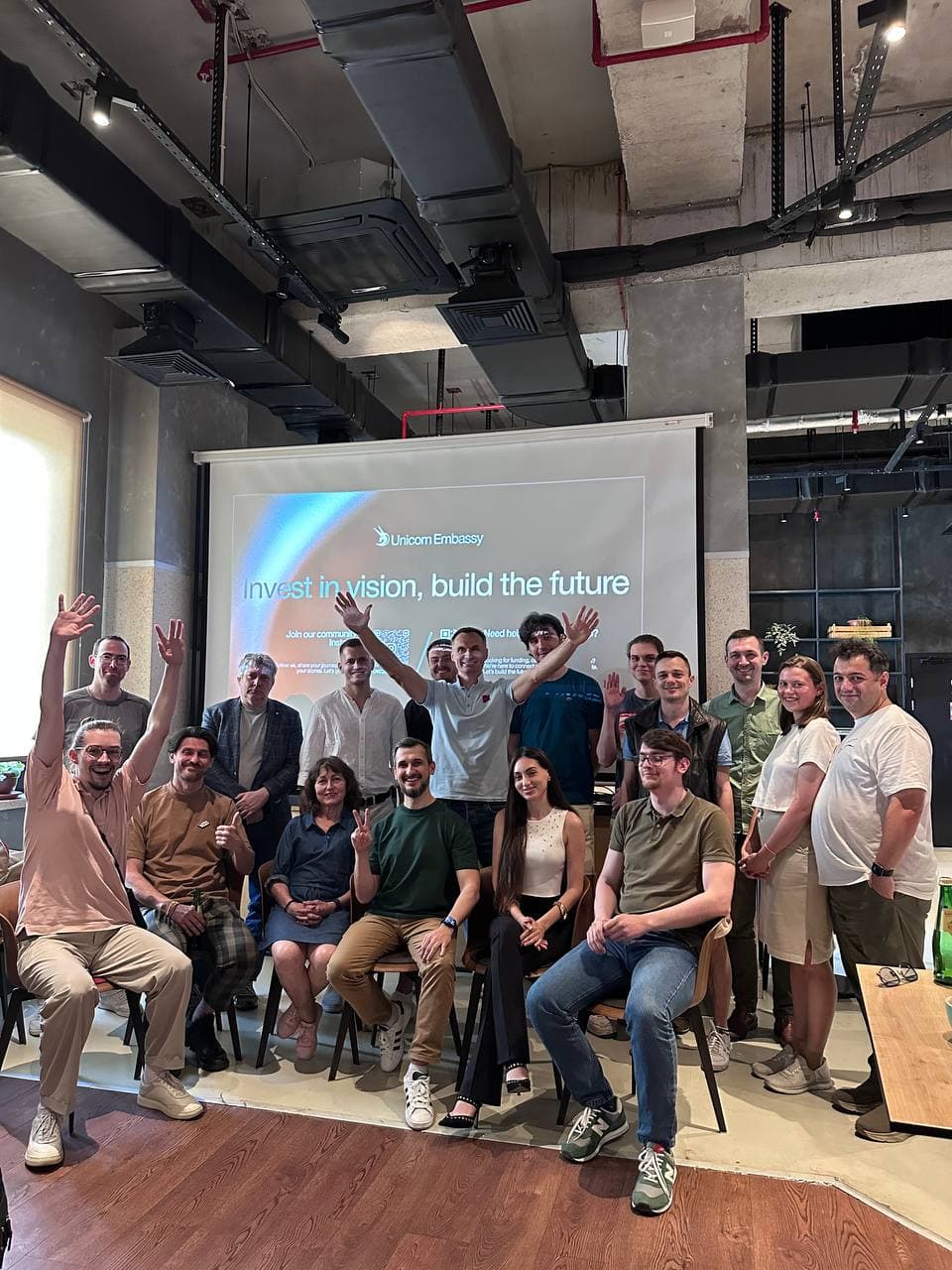 Unicorn Embassy pitch session